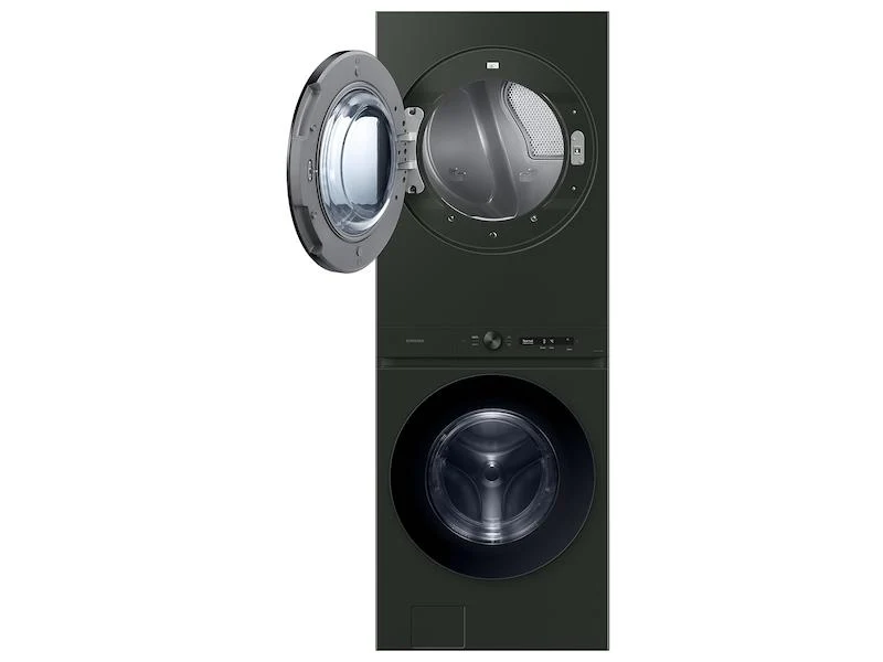 Samsung WH53DBH700EF Bespoke 5.3 cu. ft. AI Laundry Hub™ Ultra Capacity Single Unit Washer with AI OptiWash™ and 7.6 cu. ft. Electric Dryer in Satin Green - Image 10