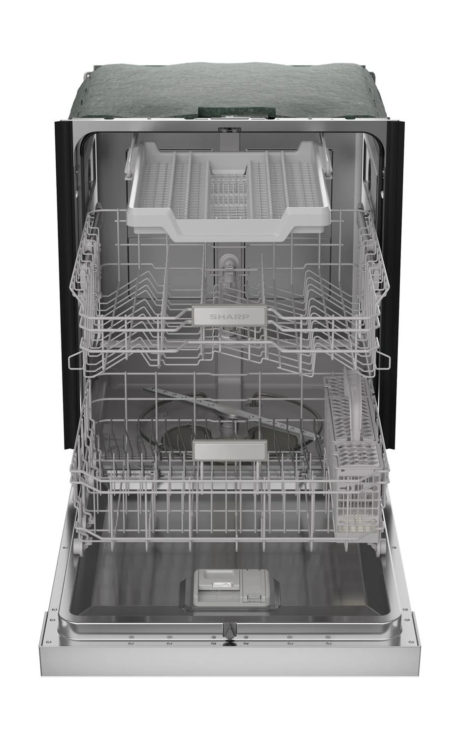 Sharp SDW6506JS 24 in. Slide-In Stainless Steel Hybrid 49 dB Dishwasher - Image 10