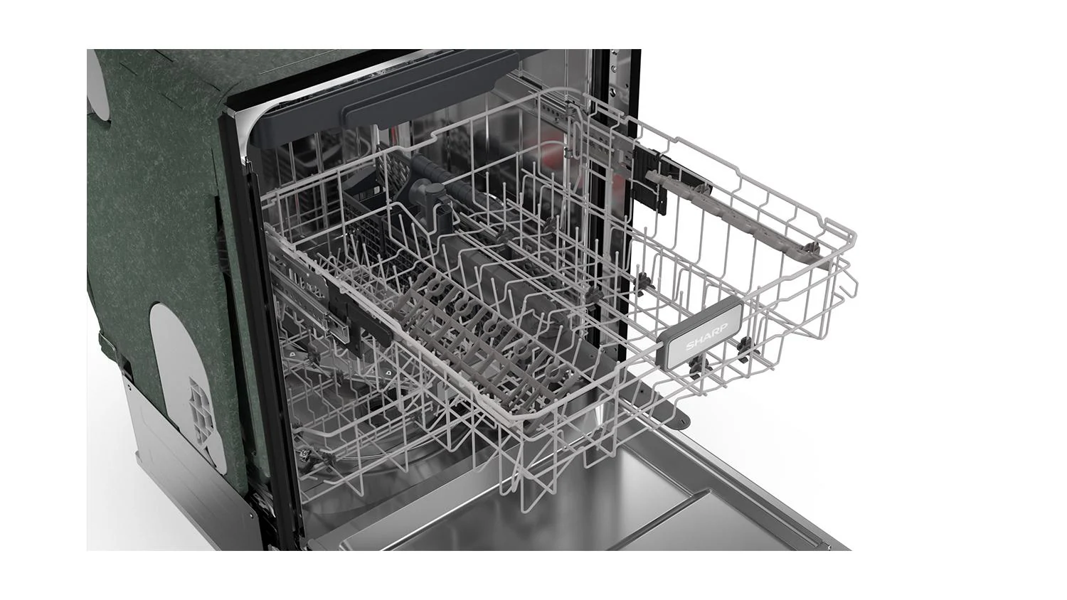 Sharp SDW6888JS 24 in. Slide-In Smart 42 dB Dishwasher - Image 6