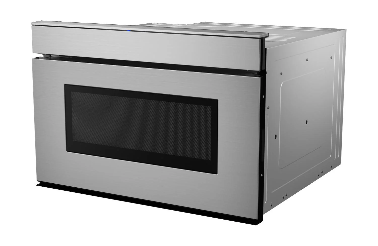 Sharp SMD2479JS 24 in. 1.2 cu. ft. 950W Sharp Stainless Steel Smart Easy Wave Open Microwave Drawer Oven - Image 2