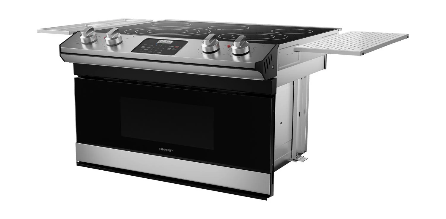 Sharp STR3065HS Smart Radiant Rangetop with Microwave Drawer Oven - Image 11