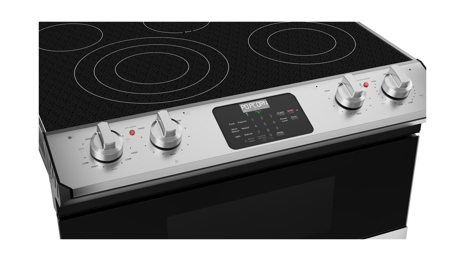Sharp STR3065HS Smart Radiant Rangetop with Microwave Drawer Oven - Image 8