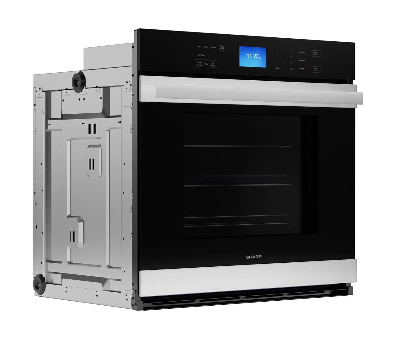 Sharp SWA3062GS Stainless Steel European Convection Built-In Single Wall Oven - Image 3