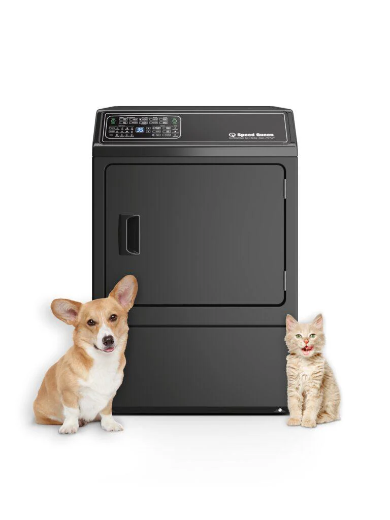 Speed Queen DF7004BE DF7 Sanitizing Electric Dryer with Front Control Pet Plus™ Steam Over-Dry Protection Technology ENERGY STAR® Certified 5-Year Warranty