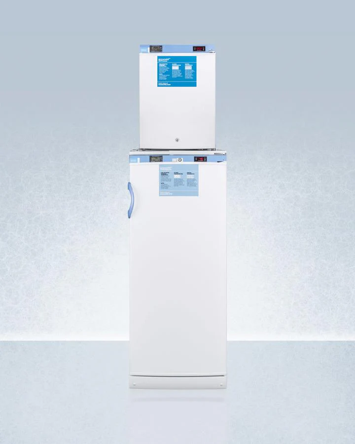 Summit FFAR10FS30LSTACKMED2 24" Wide All-refrigerator/all-freezer Combination