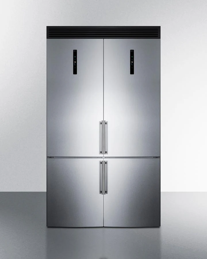 Summit FFBF181ES2KIT48 48" Wide Bottom Freezer Refrigerator Set