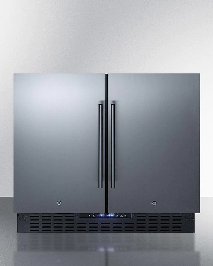 Summit FFRF36 36" Wide Built-in Refrigerator-freezer