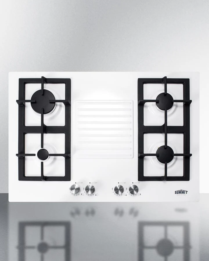Summit GC431W 30" Wide 4-burner Gas Cooktop