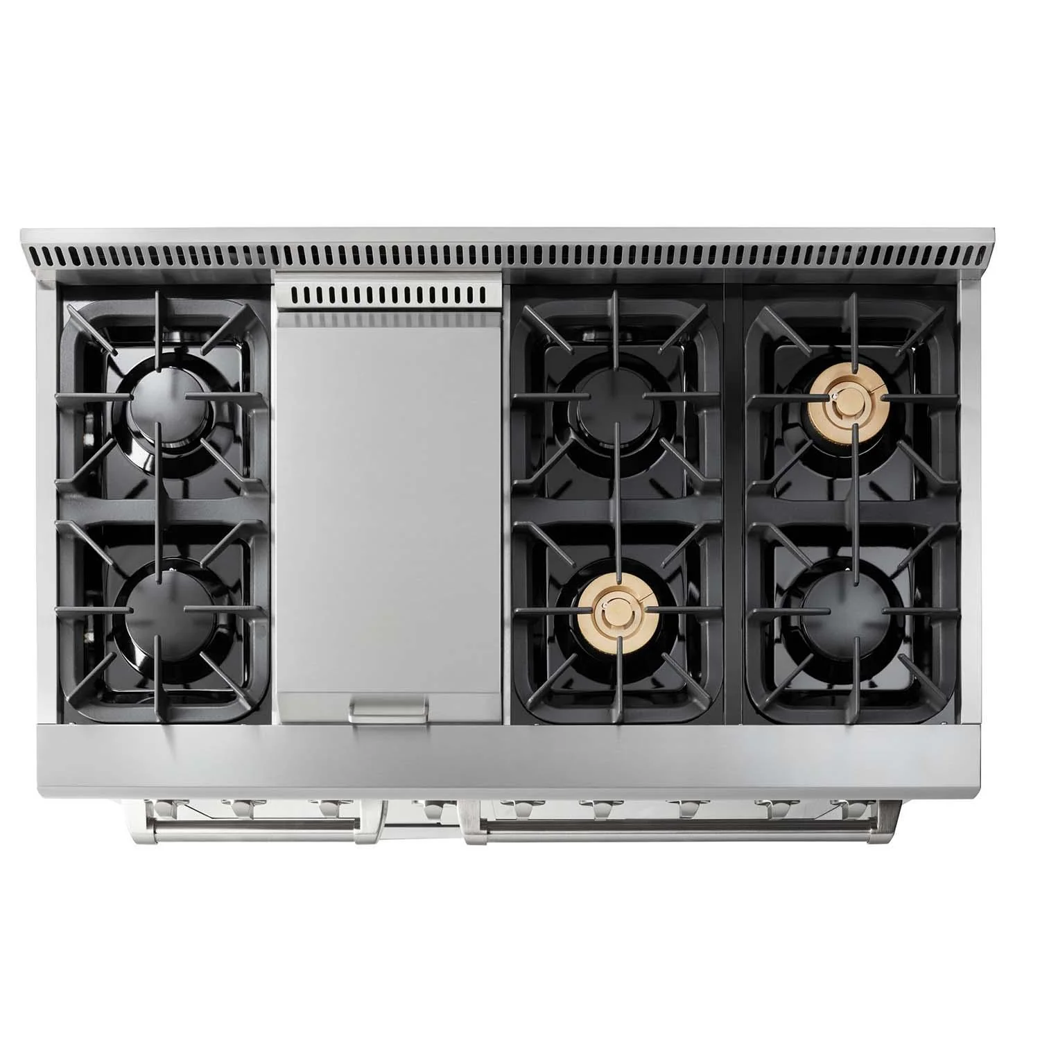 HRD4803ULP Thor Kitchen 48 Inch Professional Dual Fuel Range In Stainless Steel - Image 8