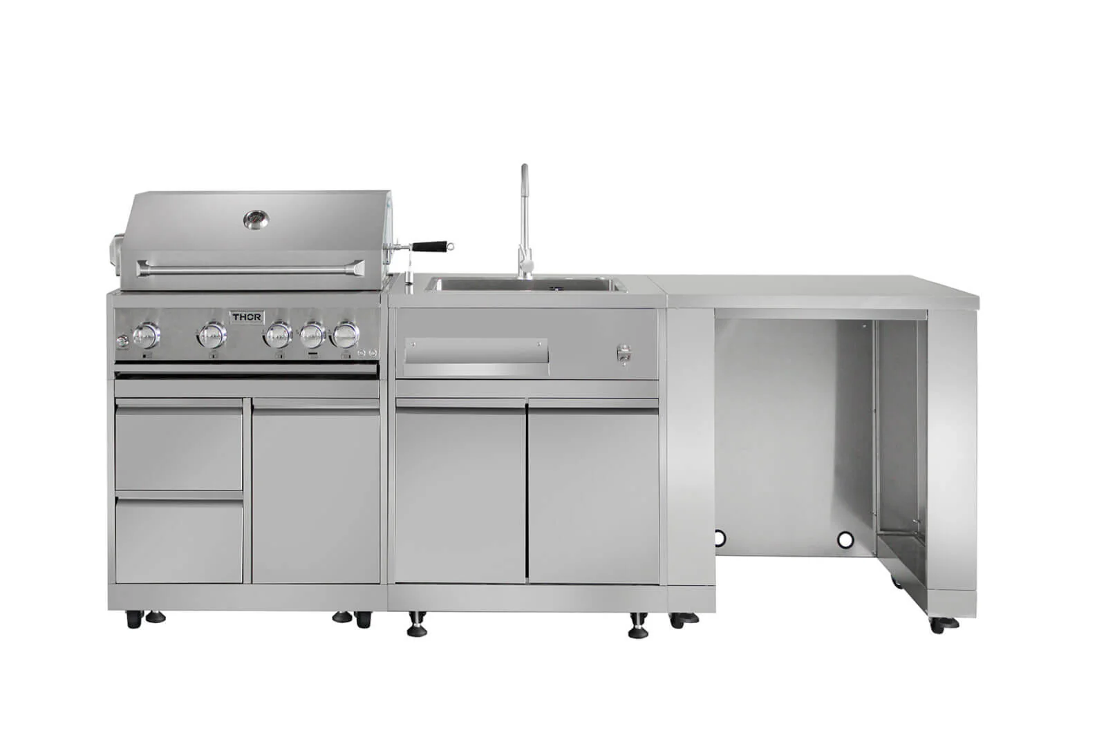 MK01SS304 Thor Kitchen Outdoor Kitchen Sink Cabinet In Stainless Steel - Image 2