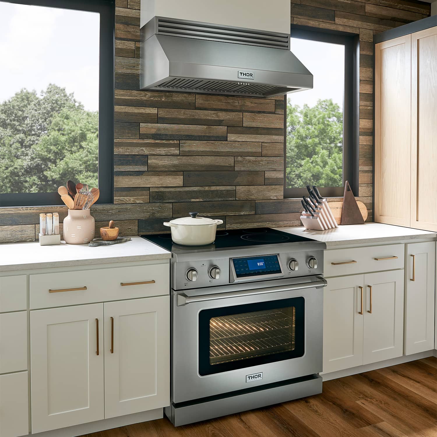 TRE3601 Thor Kitchen 36-inch Tilt Panel Electric Range - Professional - Tre3601 - Image 2