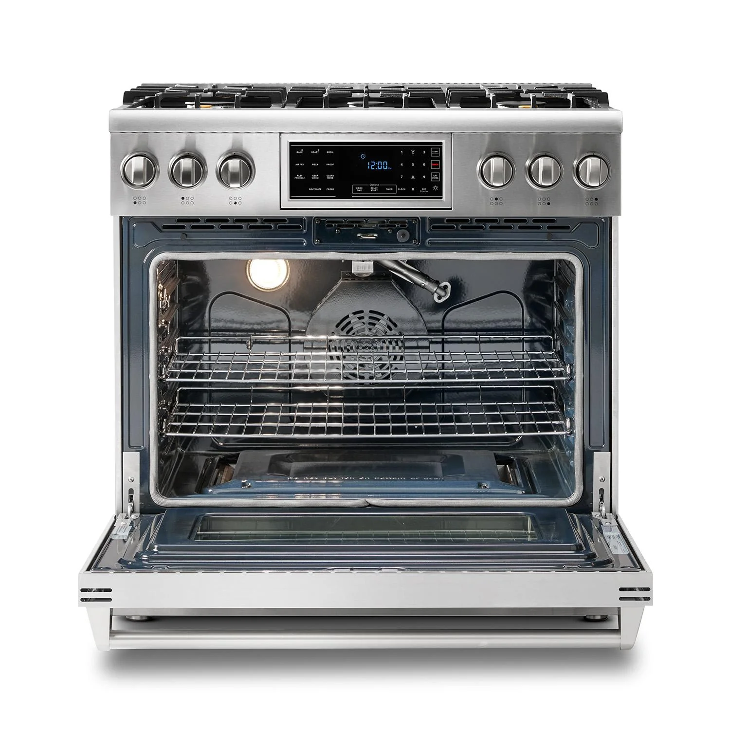 TRG3601 Thor Kitchen 36-inch Tilt Panel Gas Range - Professional - Image 5