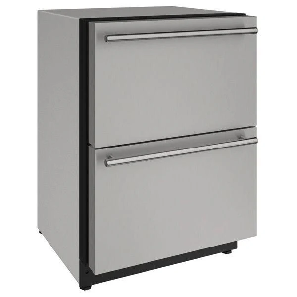 U-Line U2224DWRS00A 2224dwr 24" Refrigerator Drawers With Stainless Solid Finish (115 V/60 Hz) - Image 2