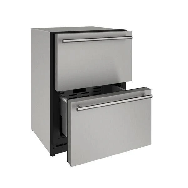 U-Line U2224DWRS00A 2224dwr 24" Refrigerator Drawers With Stainless Solid Finish (115 V/60 Hz) - Image 3
