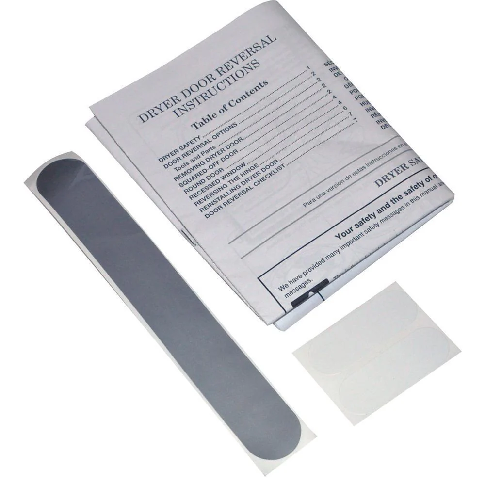 Whirlpool W10406955 Dryer Door Reversal Kit