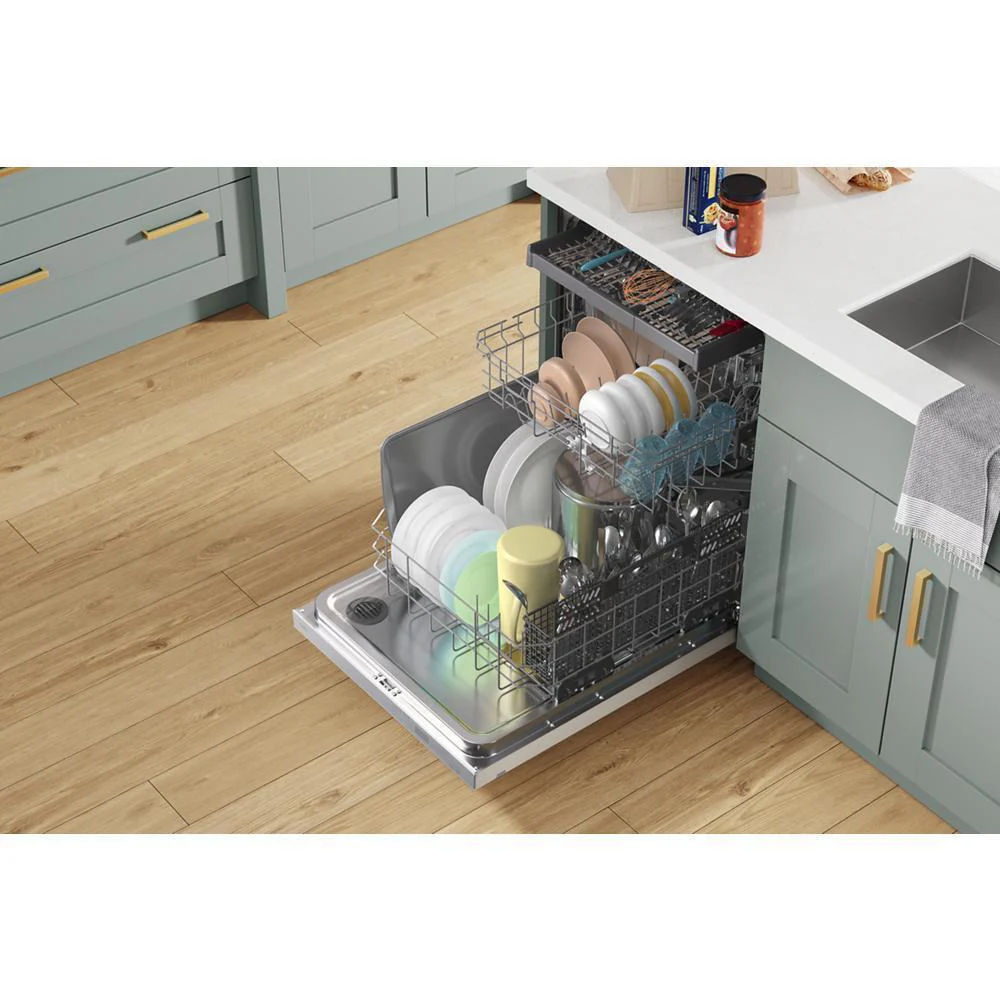 Whirlpool WDTA50SAKT 24 Stainless Steel Dishwasher with AI Intelligent Wash - 47 dBA - Image 11