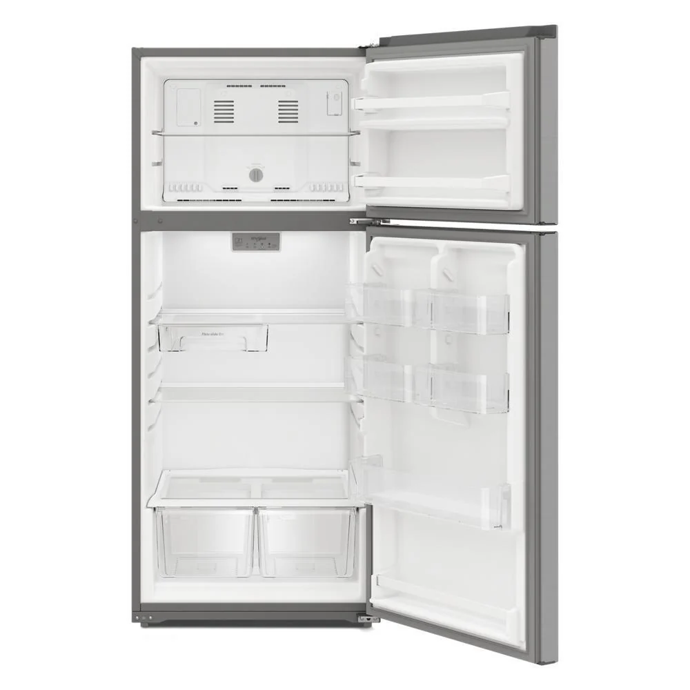 Whirlpool WRTX5328PM 28-inch Wide Top-Freezer Refrigerator - 16.3 Cu. Ft. - Image 6