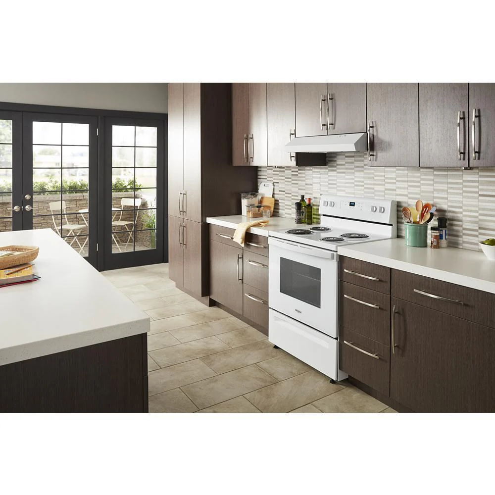 Whirlpool WVU17UC0JW 30" Range Hood with Full-Width Grease Filters - Image 10