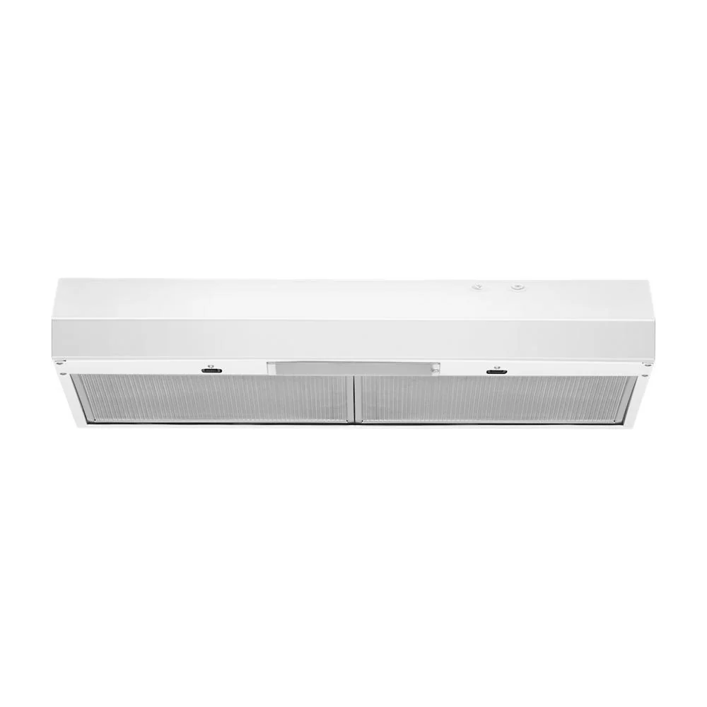 Whirlpool WVU17UC0JW 30" Range Hood with Full-Width Grease Filters - Image 2