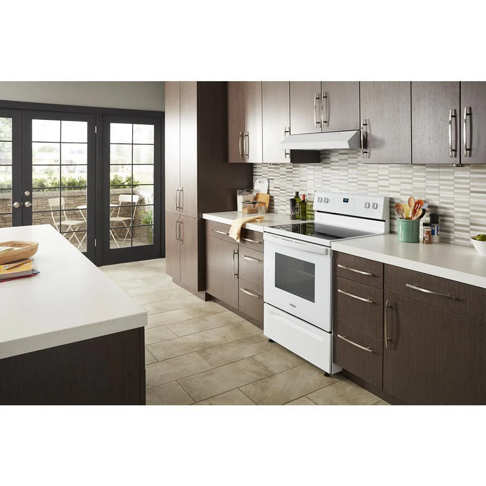 Whirlpool WVU17UC0JW 30" Range Hood with Full-Width Grease Filters - Image 9