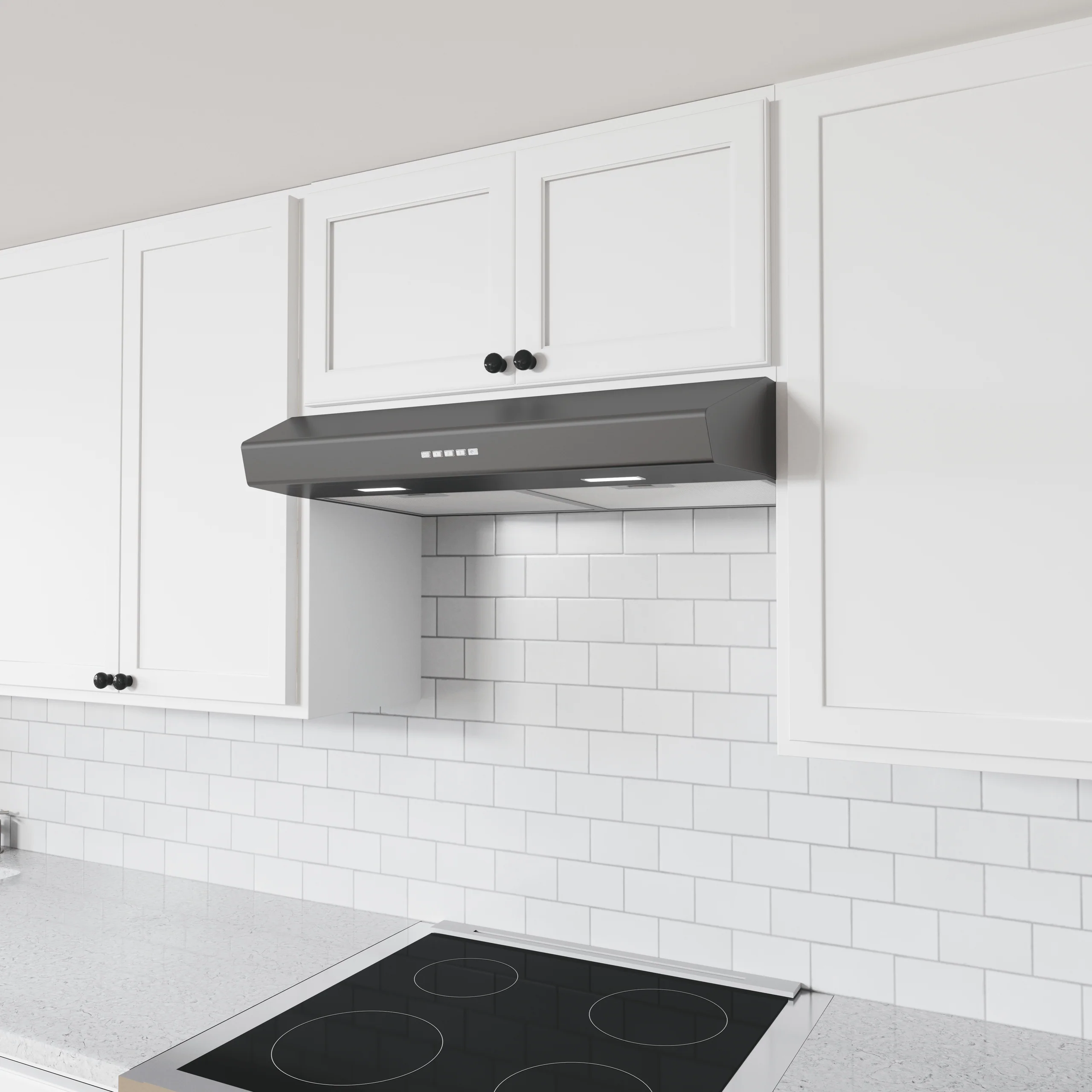 Zephyr AK1200CBS Breeze II, Under Cabinet, 30", Black SS, LED - Image 7